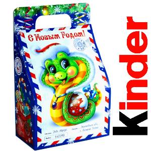 Детский подарок на Новый Год в жестяной упаковке весом 335 грамм по цене 1312 руб в Бугульме
